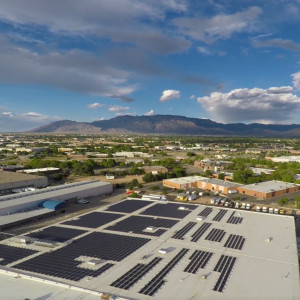 300 x 300 solar array